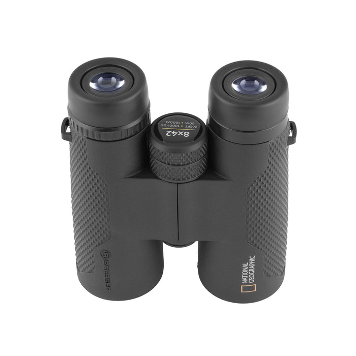 National Geographic 8x42mm Binoculars Eyepieces and Focuser