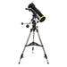 National Geographic NG114mm Newtonian Telescope with Equatorial Mount - Ultimate Bundle Package on Mount