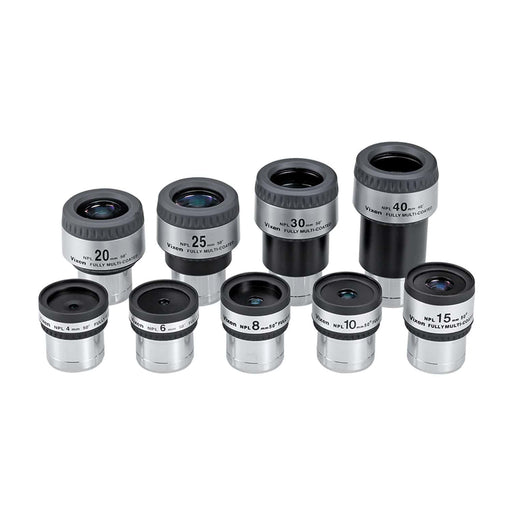 Set of Vixen NPL 50° Eyepieces Includes 30mm 1.25-Inch Plossl