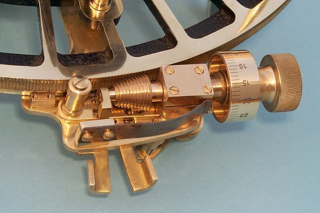 Stanley London C. Plath Reproduction Micrometer Drum Sextant Body Adjustment Knob