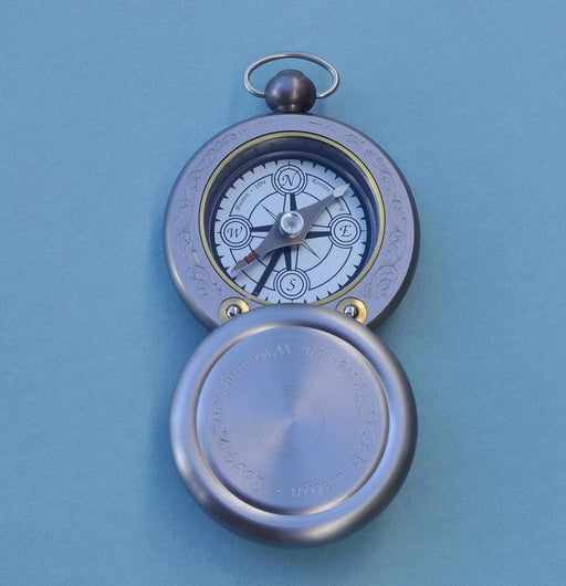 Stanley London Engravable Brunton Gentleman's Pocket Compass