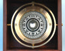 Stanley London Engravable Executive Nautical Brass Desk Compass