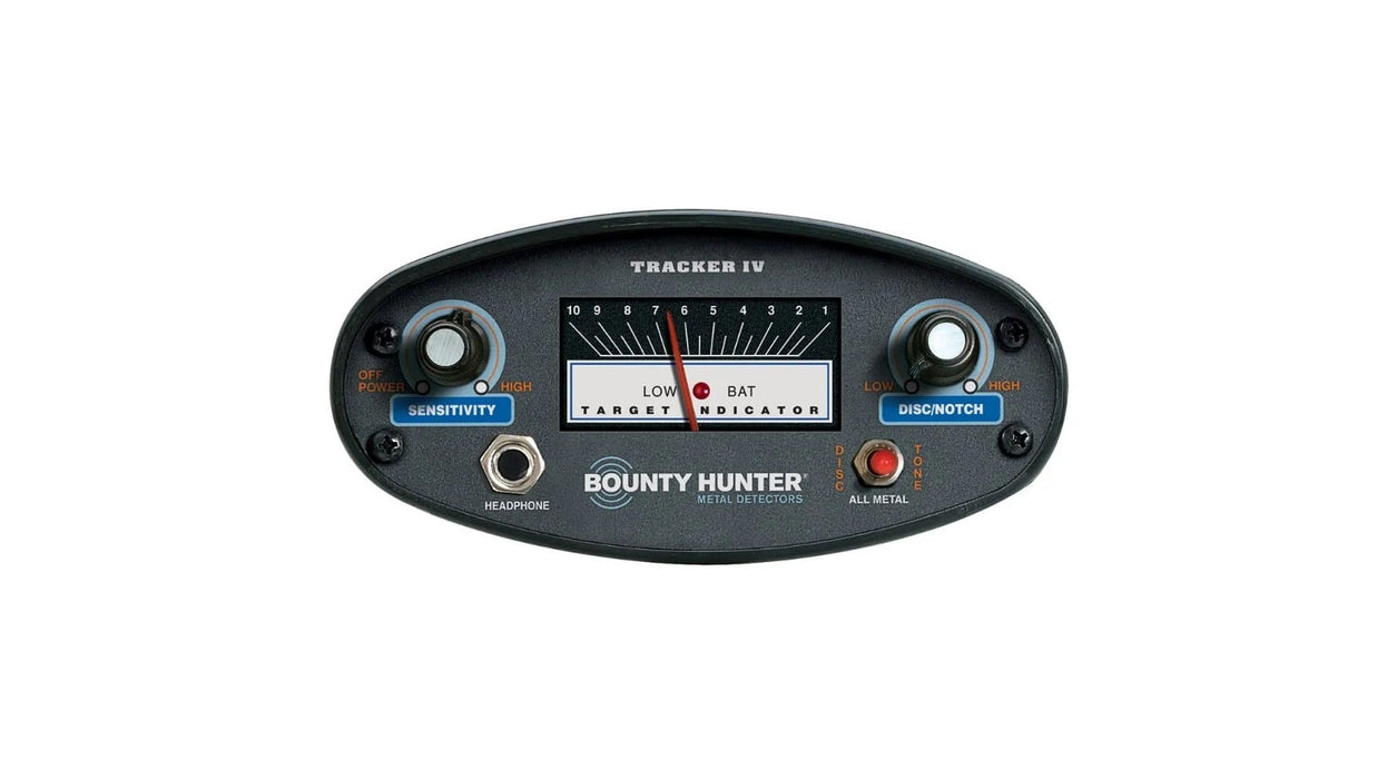 TK42SMALL-minaBounty Hunter Tracker IV Metal Detector Bundle with Pin Pointer Control Housing