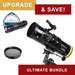 Upgrade and Save with National Geographic NG114mm Newtonian Telescope with Equatorial Mount Ultimate Bundle