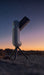 Vaonis Vespera II Smart Telescope Body Standing Outdoors Focused