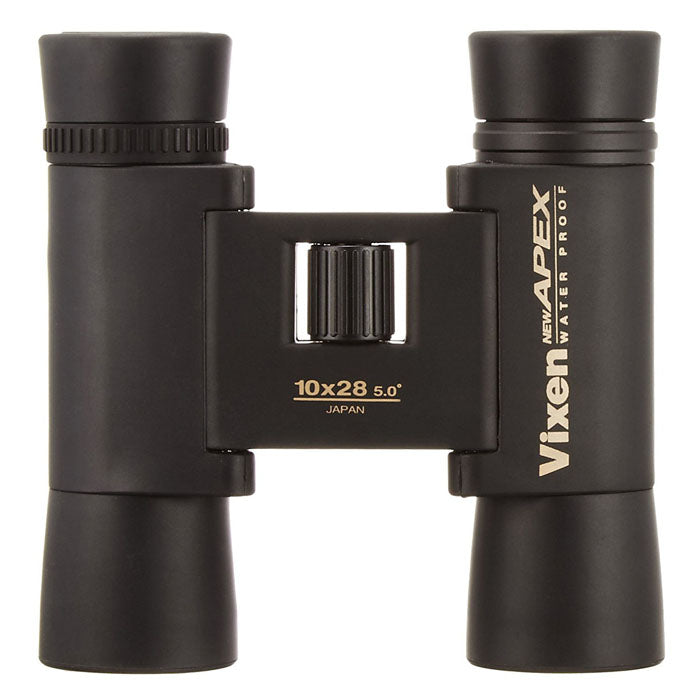Vixen New Apex 10×28mm DCF Binoculars Body Standing Straight