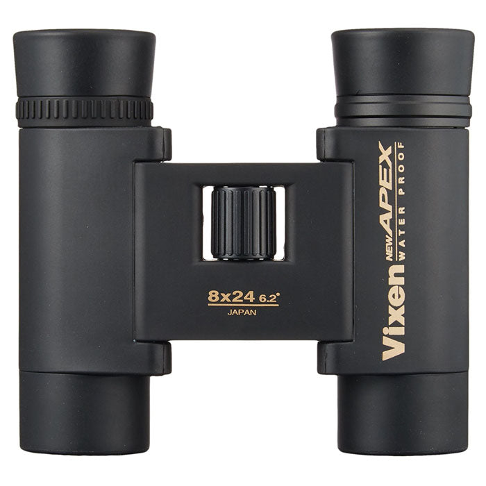 Vixen New Apex 8×24mm DCF Binoculars Body Standing Straight