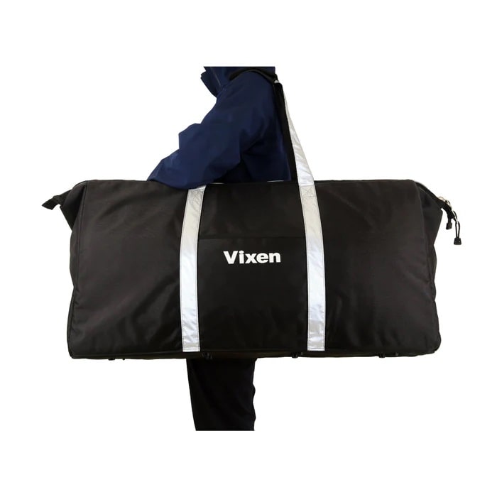 Vixen Telescope Optical Tube Bag 200 Size Compared to a Person
