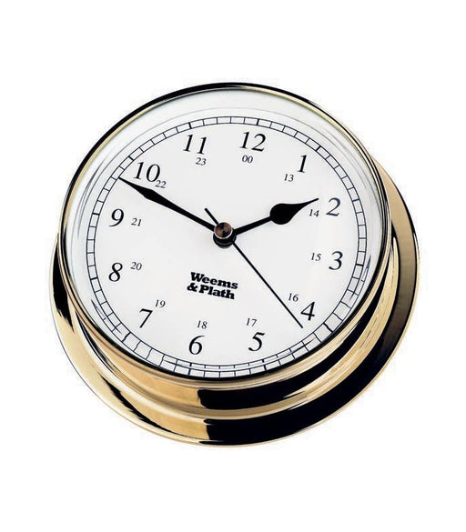 Weems & Plath Endurance 085 Quartz Clock Brass