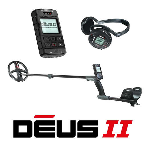 XP Deus II with 11-Inch Multi-Frequency Coil and WS6 Wireless Headphones with Remote