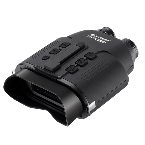 0041038Barska NVX300 7x20mm Night Vision Infrared Illuminator Digital Binoculars Body Top Profile