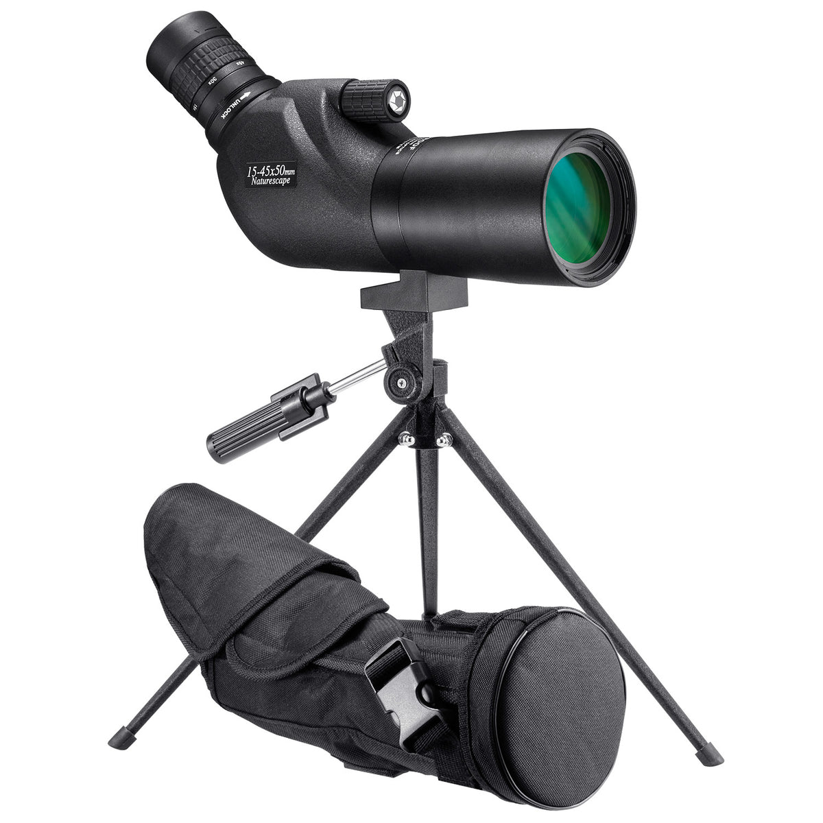 15-45x50 B Zoom Brass Telescope/Spotting Scope