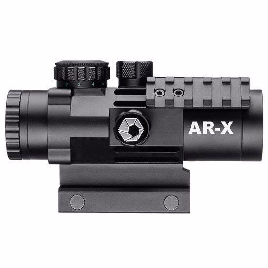 Barska 3x32mm IR AR-X Prism Rifle Scope w/ Mounting Rails