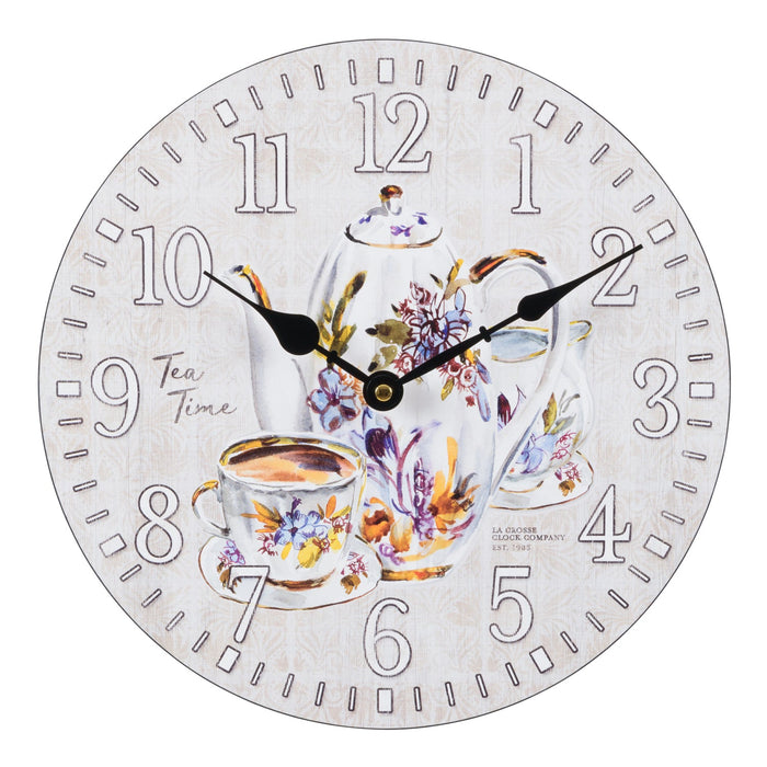 La Crosse Technology 12 inches Teatime Wall Clock