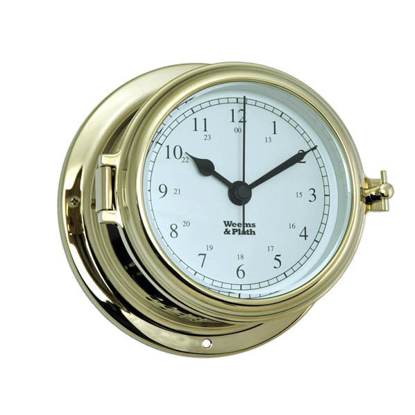 Weems & Plath Endurance II 115 Quartz Ship's Bell Clock