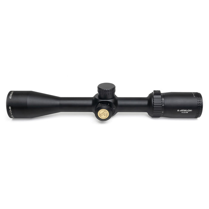 Athlon Optics Neos 4-12x40mm BDC 22 Rimfire Riflescope Left Side Profile of Body  
