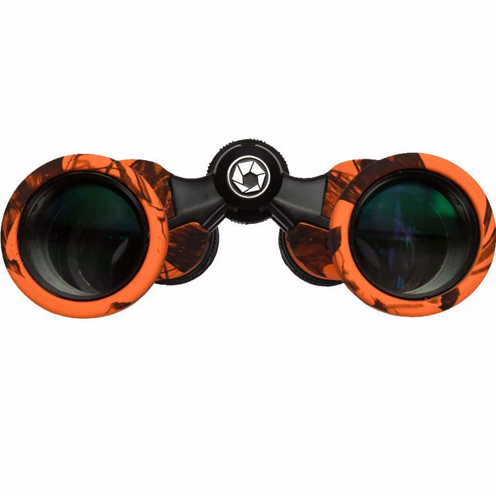 Barska 10x42mm WP Crossover Mossy Oak Blaze Camo Binoculars Objective Lenses