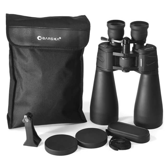 Barska 20-100x70mm Gladiator Zoom Binoculars Package Inclusion