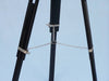 Hampton Nautical 62-Inch Floor Standing Brushed Nickel Galileo Telescope Tripod Brushed Nickel Chain