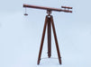 Hampton Nautical 64-Inch Floor Standing Antique Copper Griffith Astro Telescope Body Standing Up