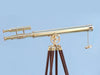Hampton Nautical 64-Inch Floor Standing Brass Griffith Astro Telescope Body