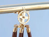Hampton Nautical 64-Inch Floor Standing Brass Griffith Astro Telescope Dial