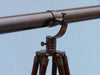 Hampton Nautical 65-Inch Floor Standing Antique Copper Galileo Telescope Tripod Body with Knob
