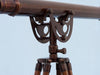 Hampton Nautical 65-Inch Floor Standing Bronzed Anchormaster Telescope Tripod Body Base with Knob