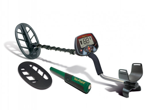 Teknetics Euro-Tek Pro Metal Detector with Tek-Point and 11-Inch DD Coil and Coil Cover