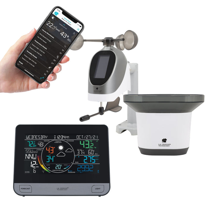 La Crosse Technology Complete Personal Remote Monitoring Wi-Fi Weather Station