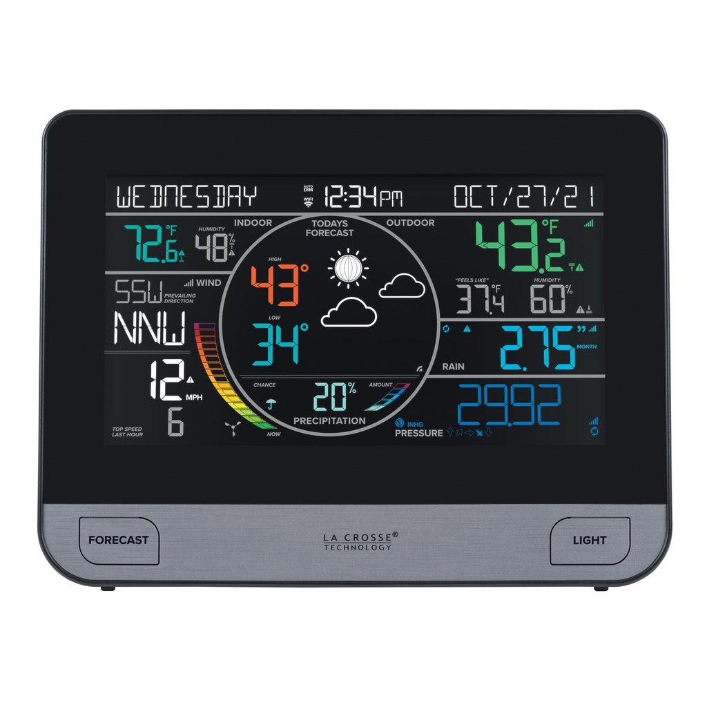 La Crosse 327-1417BW - Wireless Weather Station Wind Speed