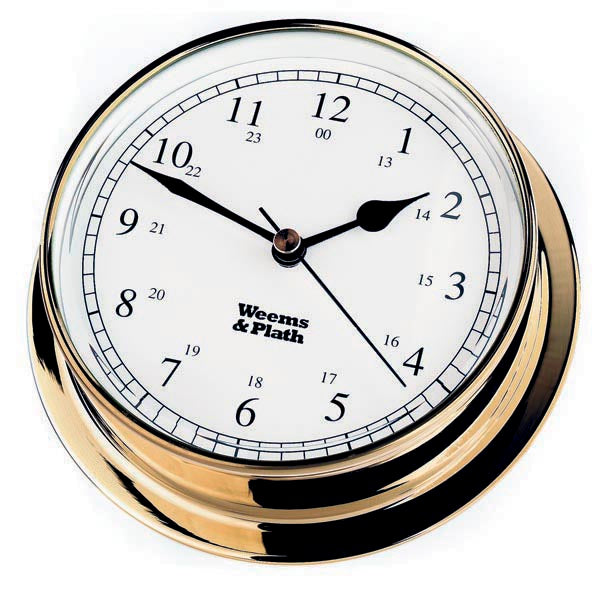 Weems & Plath Brass Endurance 125 Quartz Clock