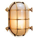 Weems & Plath Foresti Oval Brass Bulkhead Light