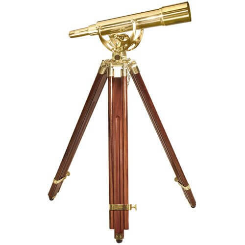 [Refurbished] Barska 20-60x60mm Anchormaster Classic Brass Spyscope w/ Mahogany Tripod