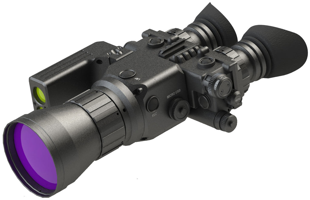 Full Moon Optics 6-24x80mm Long Range Thermal Binocular w/ built-in 1600yds Laser Rangefinder - D-80