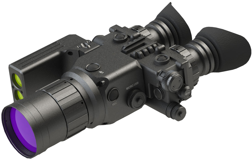 Full Moon Optics 4-16x55mm Long Range Thermal Binocular w/ built-in 1600yd Laser Rangefinder - D-55