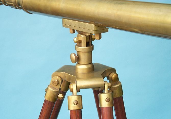 Vintage-style Telescope Antique Brass -  Israel